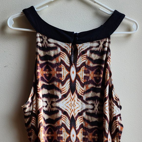 a.n.a Woman Animal Print Halter Tank Top Size 1X - Picture 12 of 16